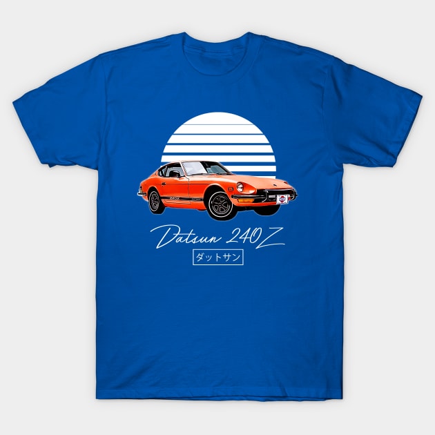 Datsun 240Z // Retro Design T-Shirt by DankFutura